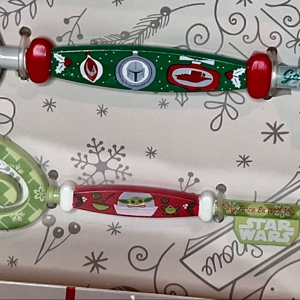 Star Wars The Mandalorian Festive Key Set New NIB Disney - Picture 2 of 6